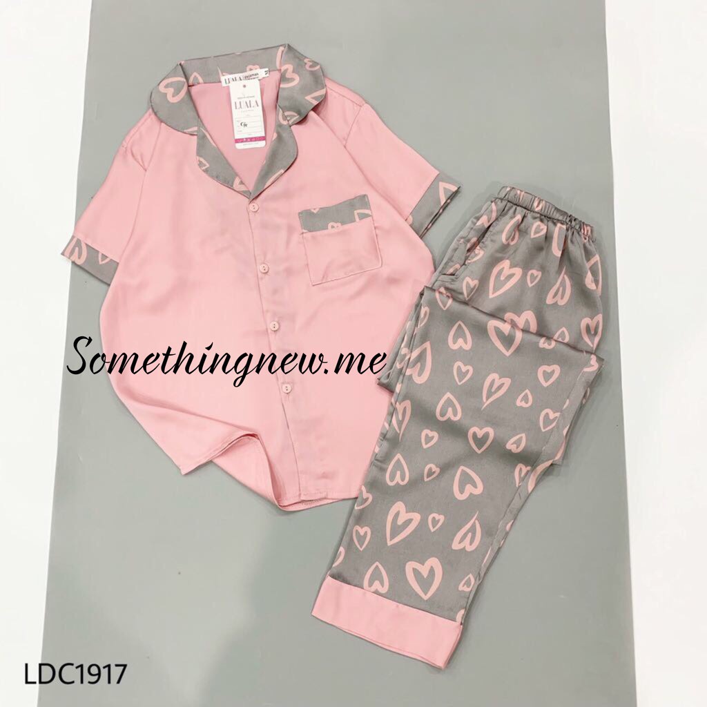 Đồ ngủ nữ pijama lụa mặc ở nhà mát mịn