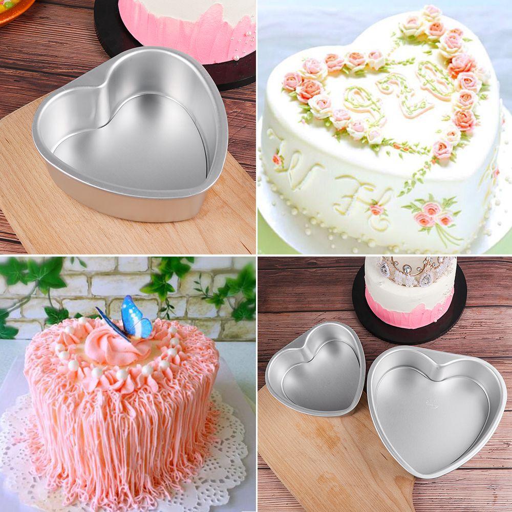 Khuôn Nướng Bánh Phô Mai / Bánh Kem Hình Trái Tim