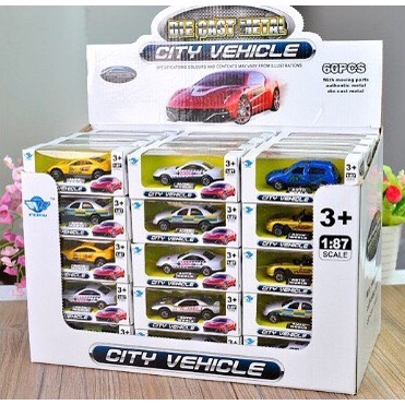 Xe kim loại mô hình 1:64