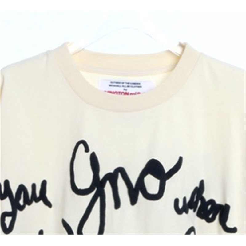 Áo Thun Tay Ngắn Cổ Tròn In Chữ RRR123 Thời Trang Cho Nam Và Nữ