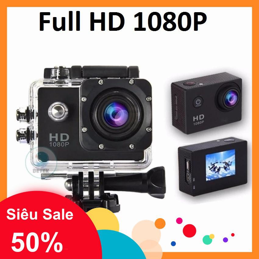 [5🌟][FREESHIP] CAMERA HÀNH ĐỘNG CHỐNG NƯỚC A9 FULL HD 1080P [SALE]