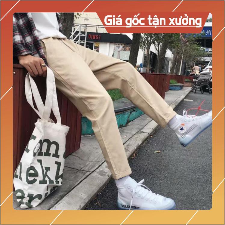 💖FREESHIP💖 [ SALE KHỦNG] - Quần Kaki Baggy ống côn nhiều màu cực hot