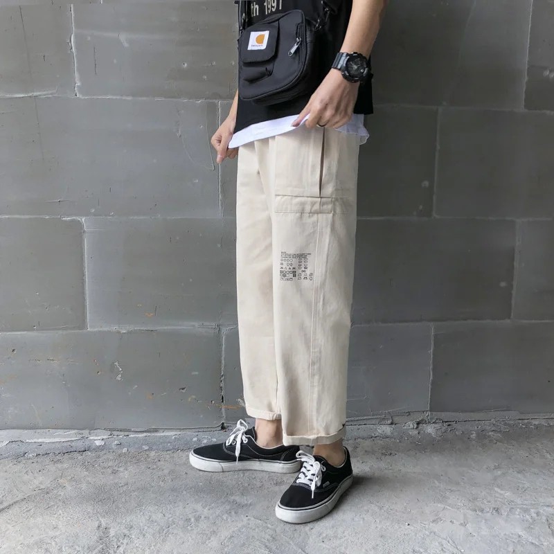 Quần Dài Ống Rộng Phong Cách Hàn Quốc Dành Cho Nam Size S-3Xl | BigBuy360 - bigbuy360.vn