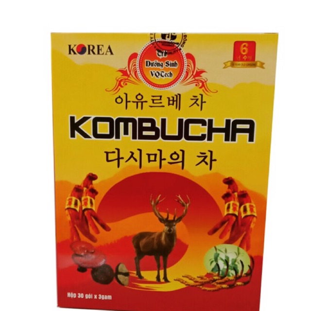 TRÀ DƯỠNG SINH KOMBUCHA