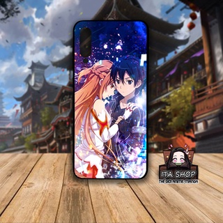 Kirito x Asuna - Ốp lưng Anime cho Samsung A51 A71 A50 A70 A30s A50 A50s A20 A30 A31 A20s  A21s A11 A10 A10s A01