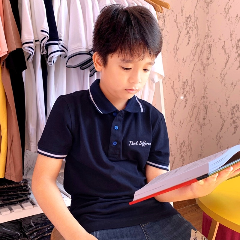 Áo Polo Cotton 80% thêu cách điệu sang trọng | BigBuy360 - bigbuy360.vn