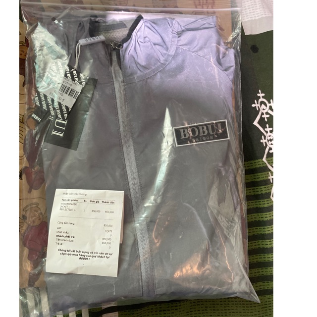 [Áo khoác] Jacket bobui phản quang