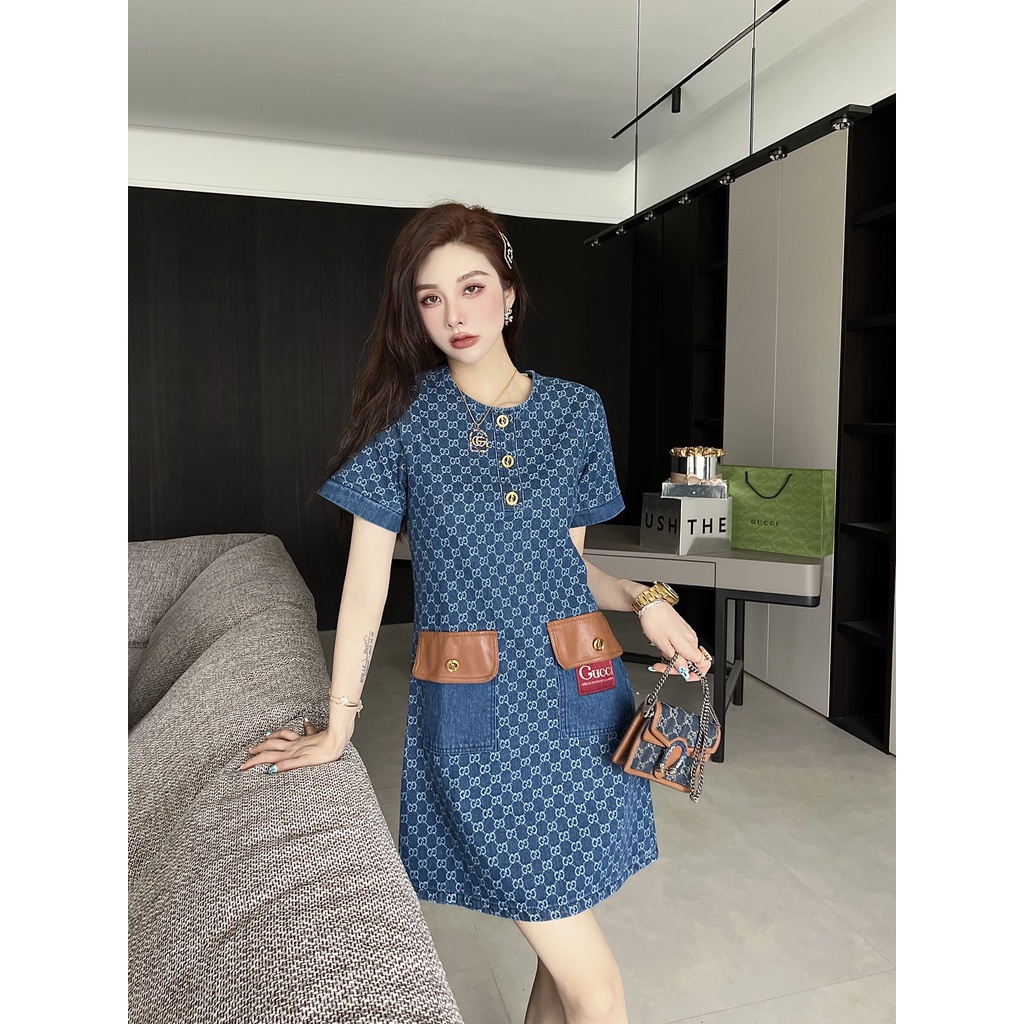 Đầm Gucci 1921 All day Long FW22 ( Full Tag, mac,... )