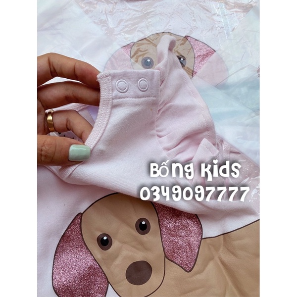 Bộ Hè Bé Gái Cún Hồng Baby Berry