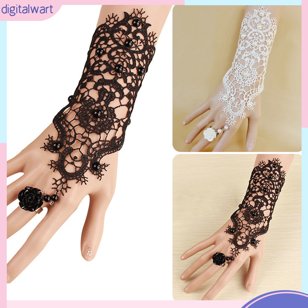 Vòng Tay Kèm Nhẫn Đeo Tay Phong Cách Vintage Độc Đáo