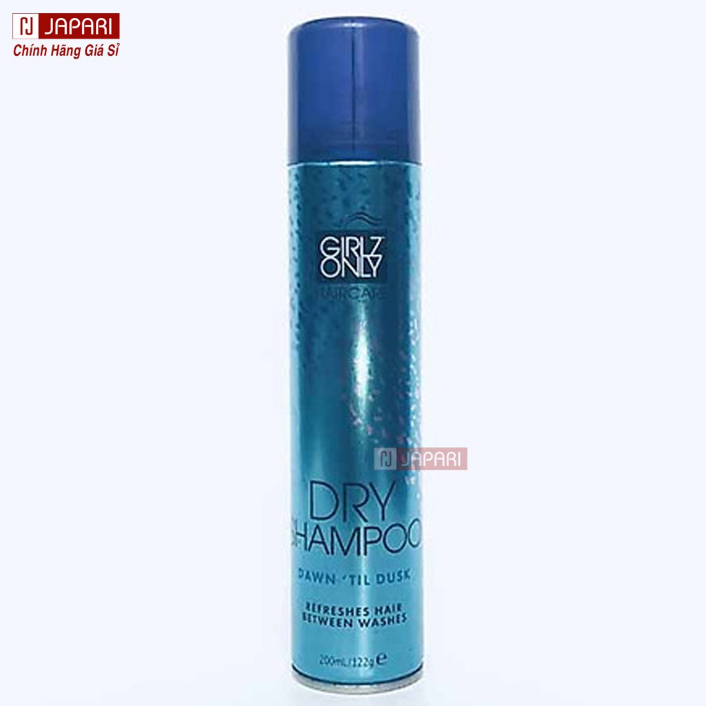 Dầu Gội Khô Girlz Only XANH Thơm Dạng Xịt Hương Cam Dry Shampoo Dawn 'Til Dusk Chăm Sóc Tóc Dưỡng Ẩm CHÍNH HÃNG JAPARI