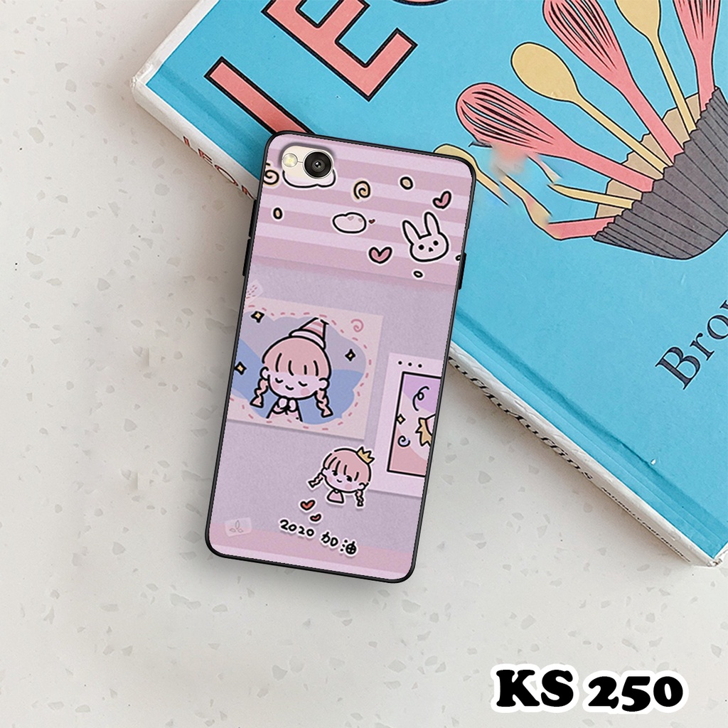 Ốp lưng Xiaomi Redmi 4 - Redmi 4A - Redmi 4X - Ốp in hình bé gái siêu đáng yêu, thời trang