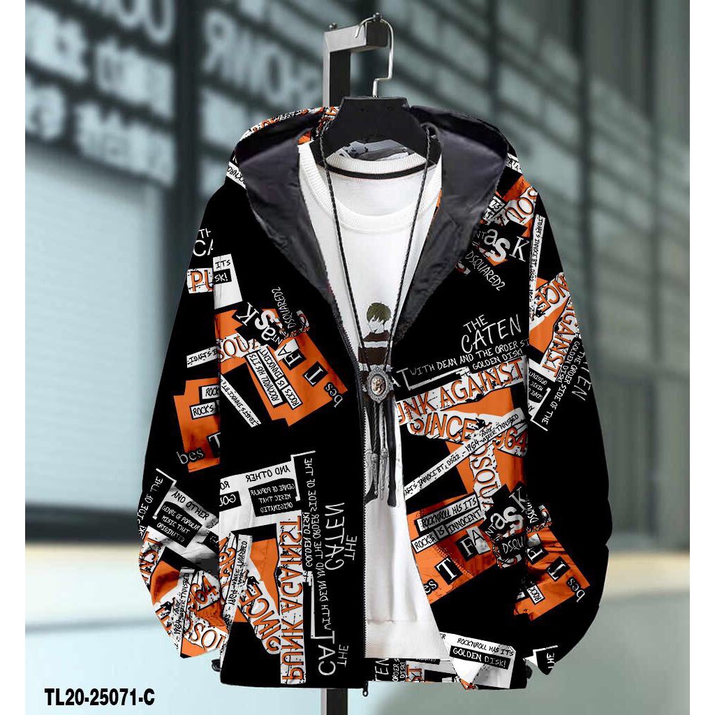 ÁO KHOÁC DÙ 2 LỚP IN 3D CHỐNG NẮNG, CÓ KHÓA KÉO TÚI TRONG TIỆN LỢI - BASIL FASHION