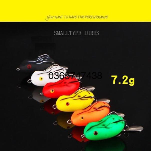 Mồi nhái hơi Super Frog đồ câu FISHING_HD