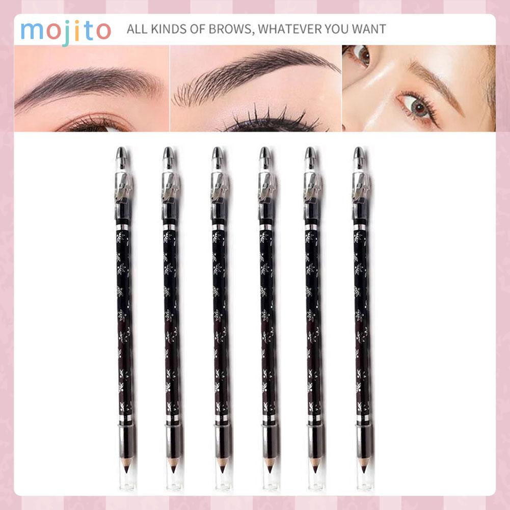 Bút kẻ lông mày MOJITO 2 màu nâu đen chống thấm nước | BigBuy360 - bigbuy360.vn