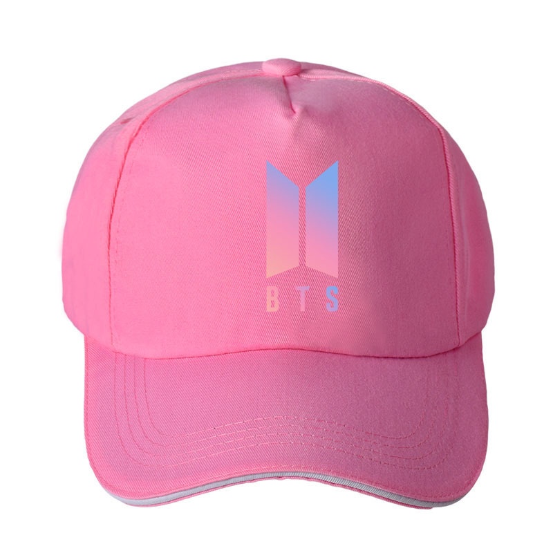 Mũ Lưỡi Trai Màu Đen In Hình Bt21
