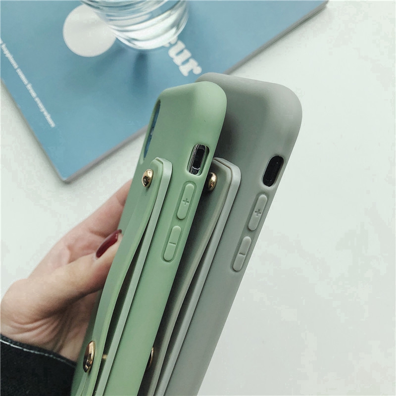 Ốp điện thoại TPU mềm có dây đeo tay cho Xiaomi Redmi 7 Note 7 Xiaomi mi8 mi8se S2