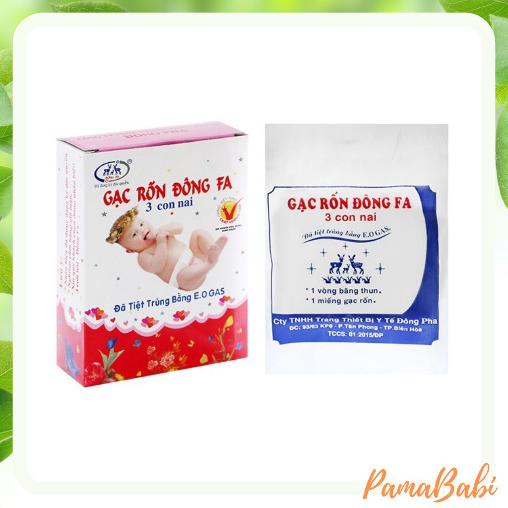 Gạc rốn Đông Fa cho bé hộp 3 chiếc