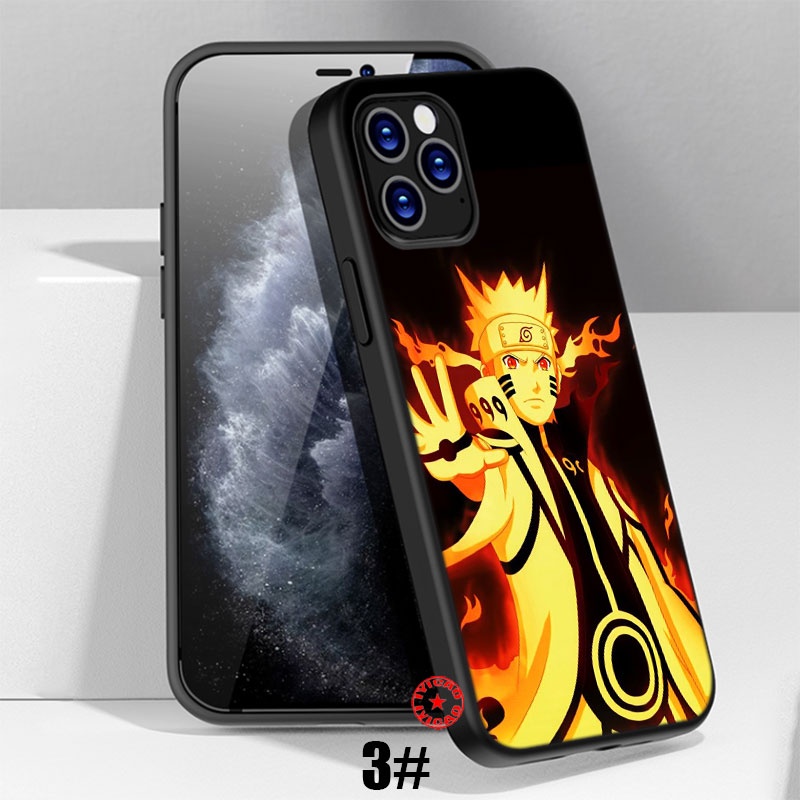 Ốp Điện Thoại Silicon Dẻo In Hình anime naruto akatsuki Cho iphone 5 5s 6 6s 7 8 11 pro max plus se xr 2