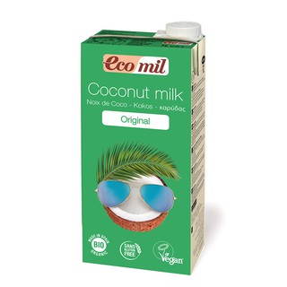 Sữa dừa nguyên chất hữu cơ Ecomil 1L