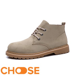 Giày Nam BOOT Cổ Cao Choose Da lộn Thể Thao Sneaker Năng Động Lịch Lãm G26K3