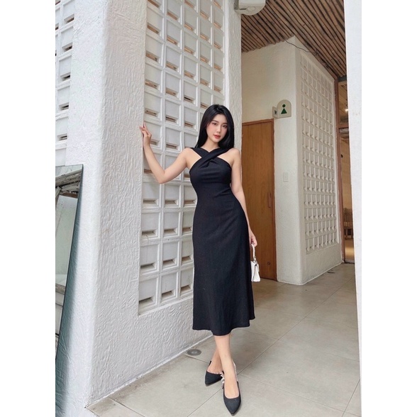Đầm Ôm Body Dây Chéo