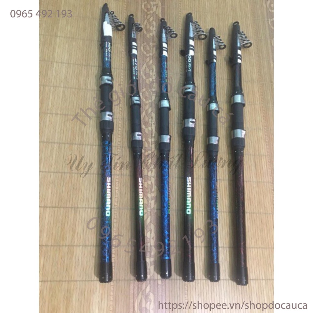 Cần rút shimano 2m7 cần cực khỏe y hình rất chắc chắn ( rẻ vô địch )