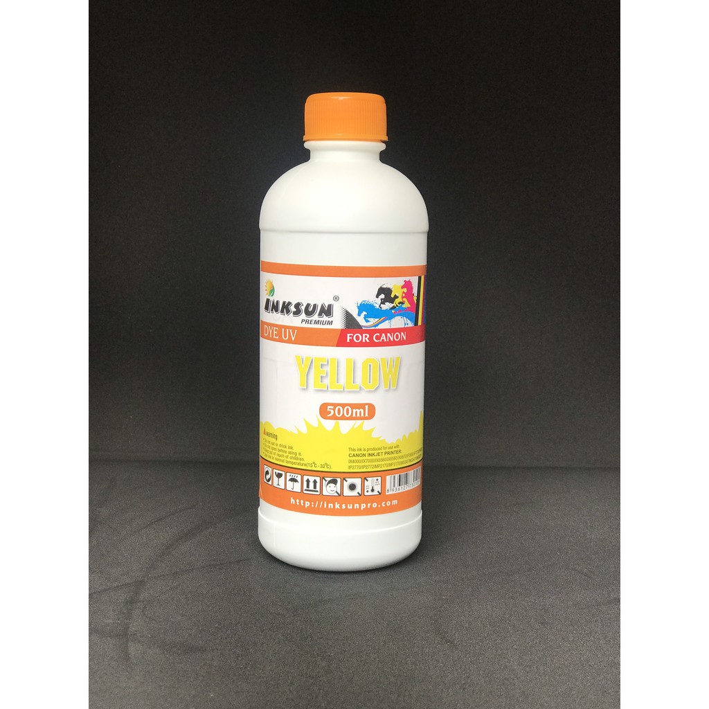 Mực Canon Inksun dye UV 500ml( bán lẻ màu)