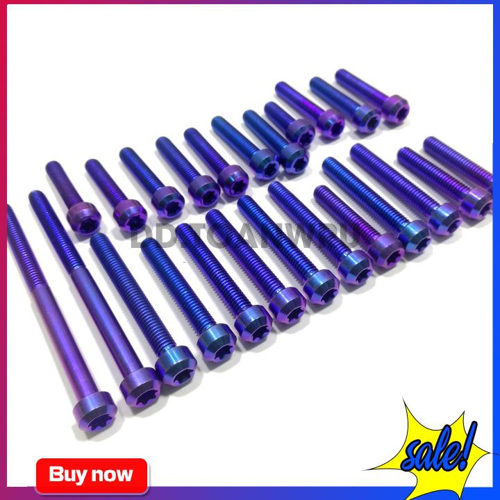 Full Bộ Ốc Gắn Lốc Máy cho xe Raider Xăng cơ - Siêu chất Siêu rẻ