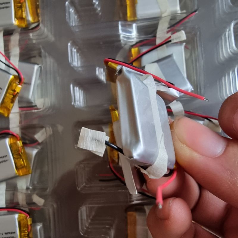 Pin polymer 602530 3.7V 450mAh có mạch bảo vệ 6 × 25 × 30mm