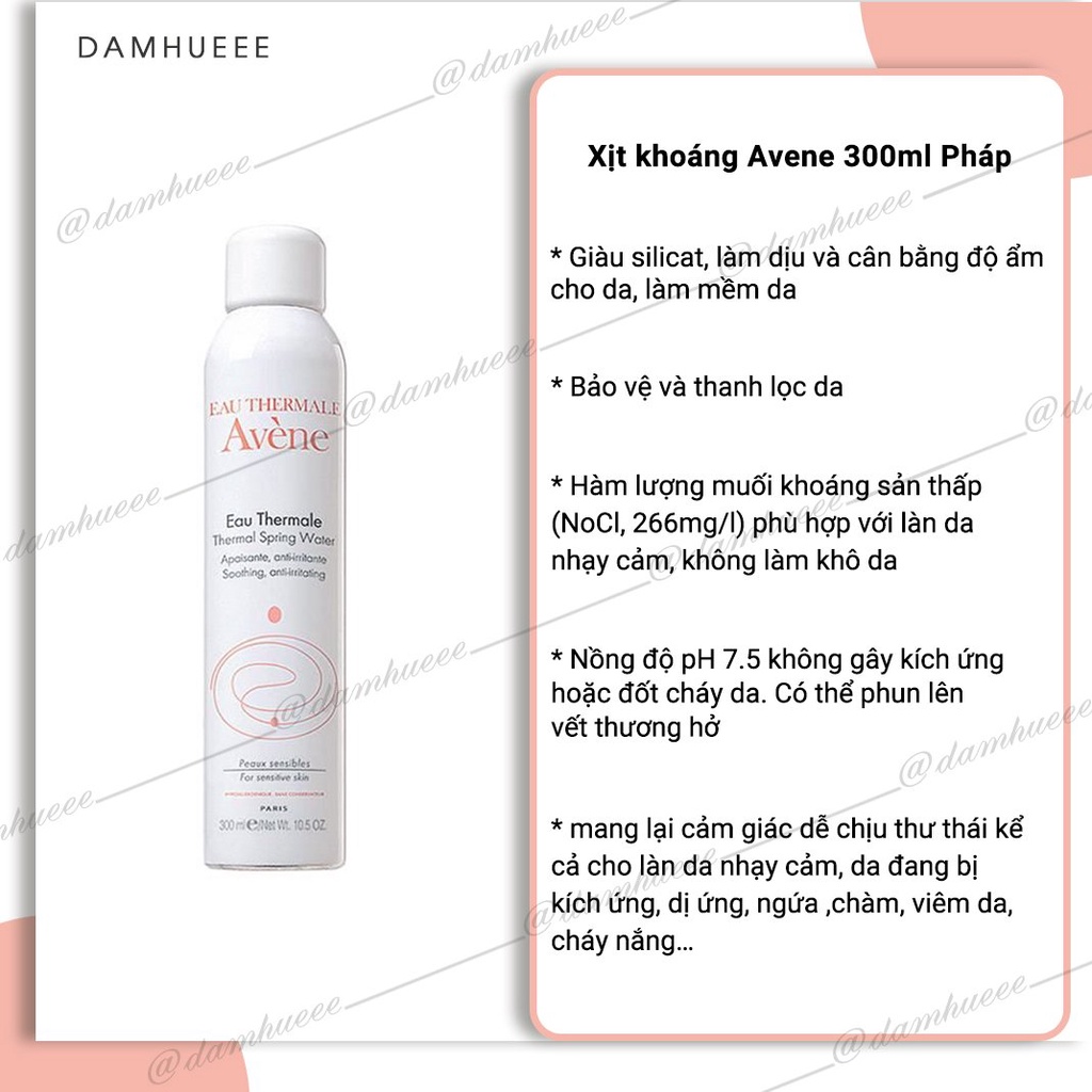 Xịt khoáng avene 300ml