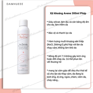 Xịt khoáng avene 300ml