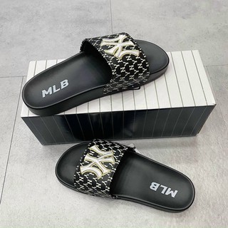Dép m l b Đen  thêu nam nữ full box giá rẻ  sẵn sài gòn