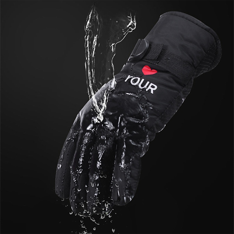 Găng Tay Trượt Tuyết / Leo Núi Lót Lông Cừu Giữ Ấm Mùa Đông Tùy Chỉnh Cho Nam Nữ