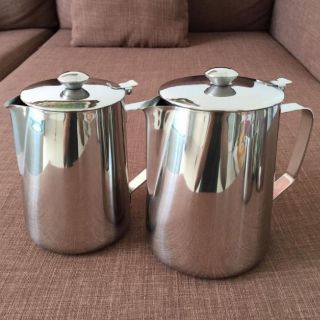Ca đánh sữa inox 304 có nắp 2 lít.