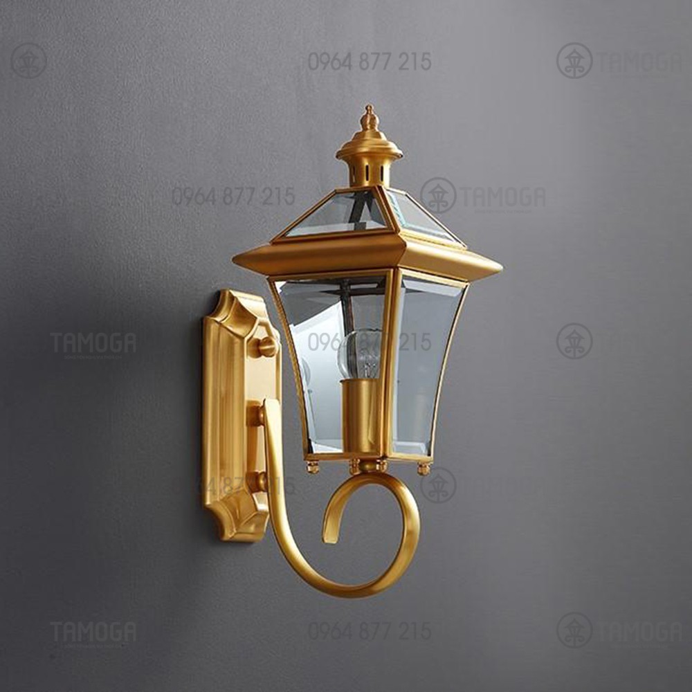 Đèn treo tường, đèn treo bằng đồng gắn tường bằng Đồng nguyên chất DGT 1005