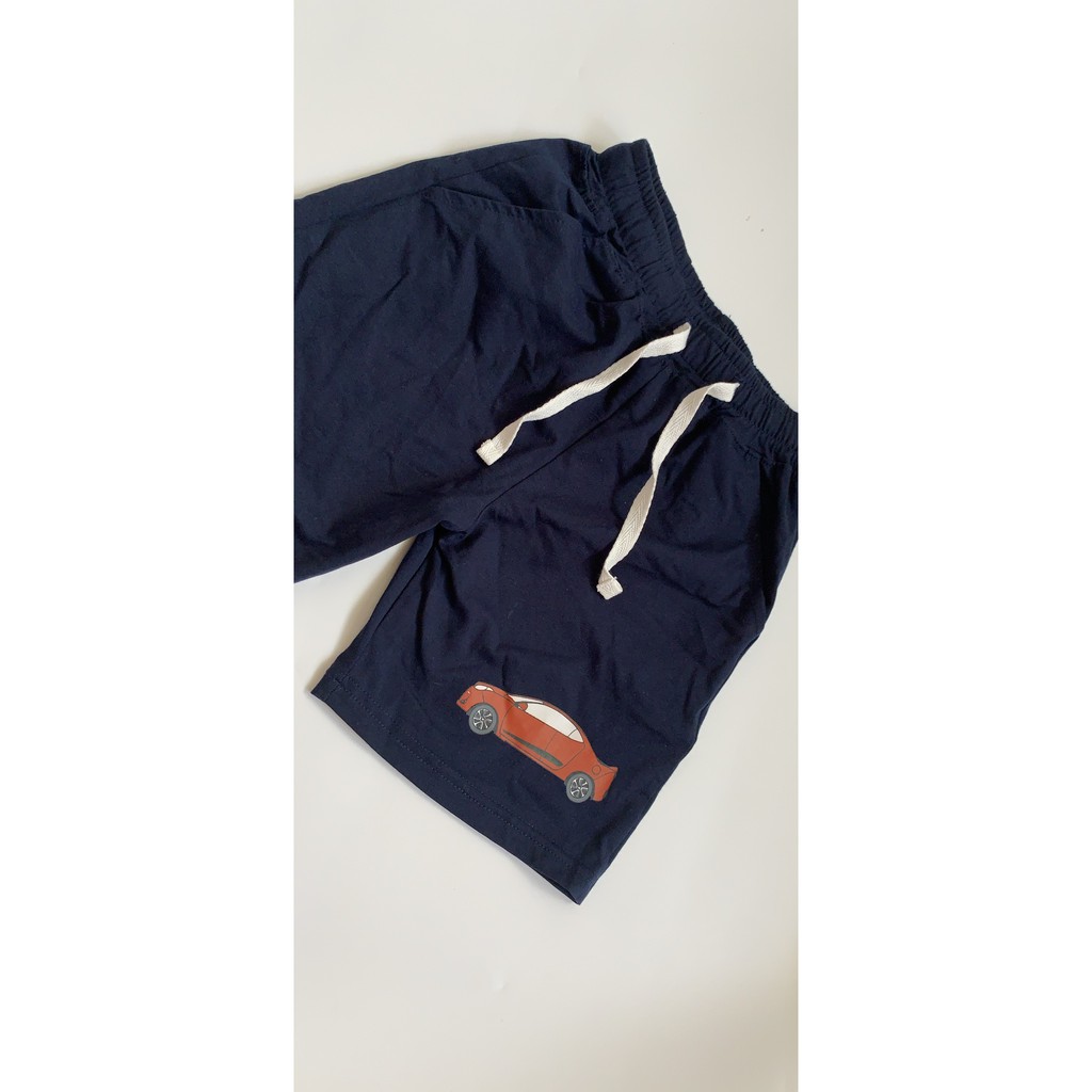 Quần đùi thể thao cotton HM hàng xuất dư cho bé trai