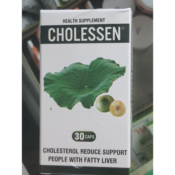 Viên uống CHOLESSEN - Hỗ trợ giảm Cholesterol máu, người bị gan nhiễm mỡ