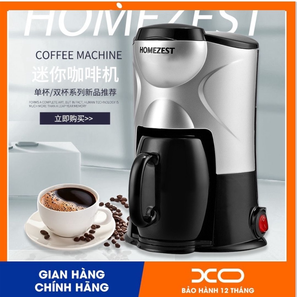 Máy Pha Cafe Espresso Homezest TS 621, Sản Phẩm Chính Hãng, Bảo Hành 12 Tháng