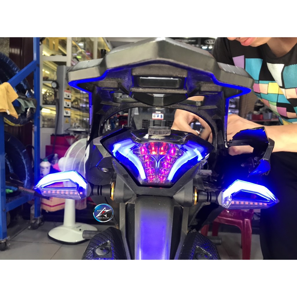 Đuôi Đèn Tích Hợp Xi Nhan Xe Ex150 Mẫu Malaysia