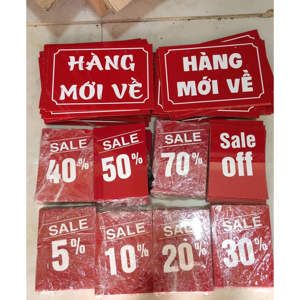 Bảng sale, bảng giấy, bảng giảm giá