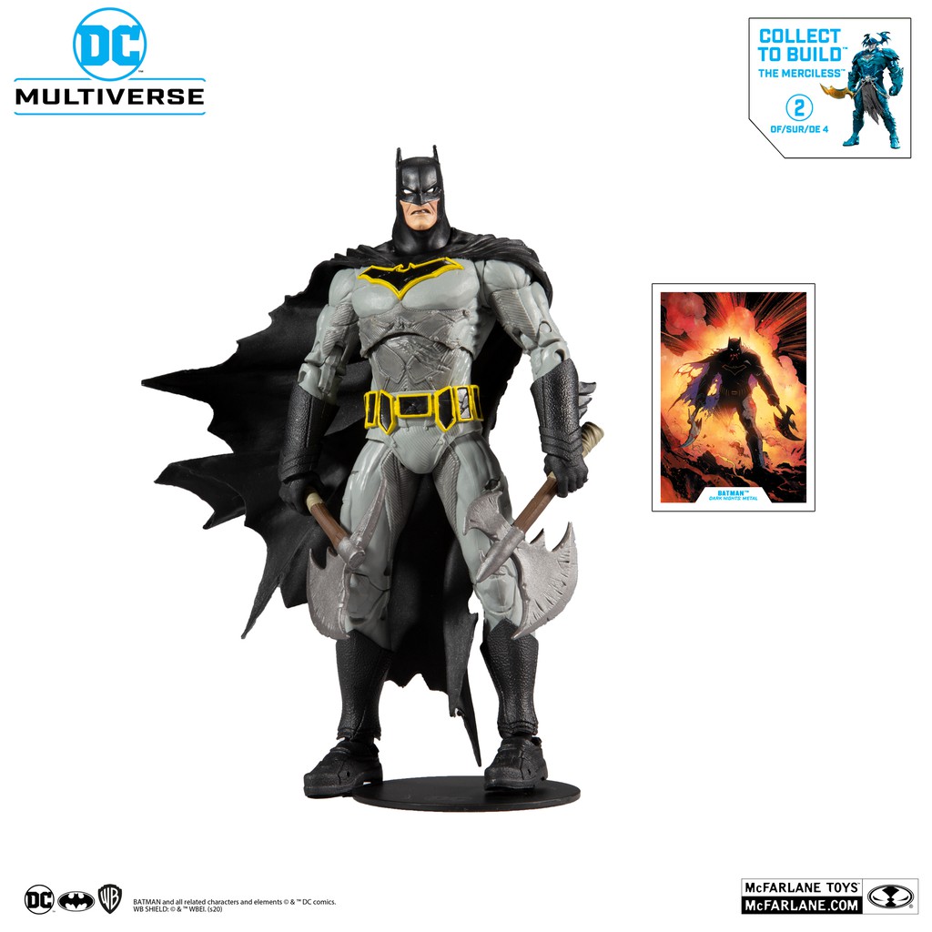 MÔ HÌNH NHÂN VẬT CHÍNH HÃNG MCFARLANE BATMAN (DARK NIGHT METAL) (CÓ SẴN)