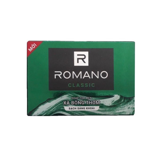 Cục xà bông Romano 90g (xanh đỏ)