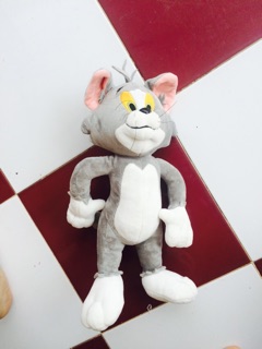 SPP]Gấu bông si khui kiện nhật hàn lừa,mèo Tom, Jerry 35cm
