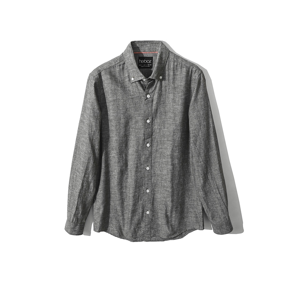 Áo sơ mi Heboz chất vải linen mềm và mát - 00000681