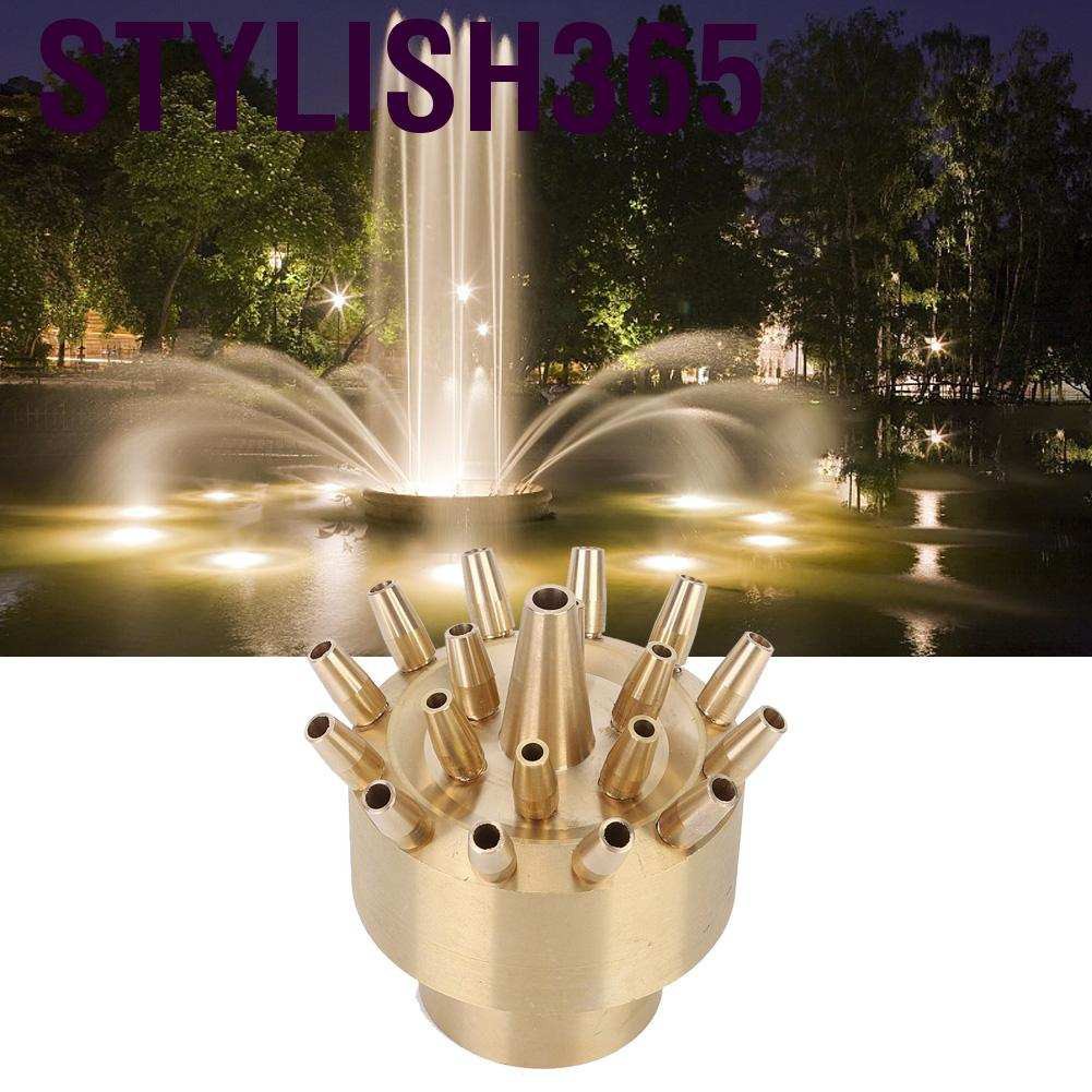 Đầu Vòi Phun Nước 3 Tầng Phong Cách 365 Brsneffie Dn40