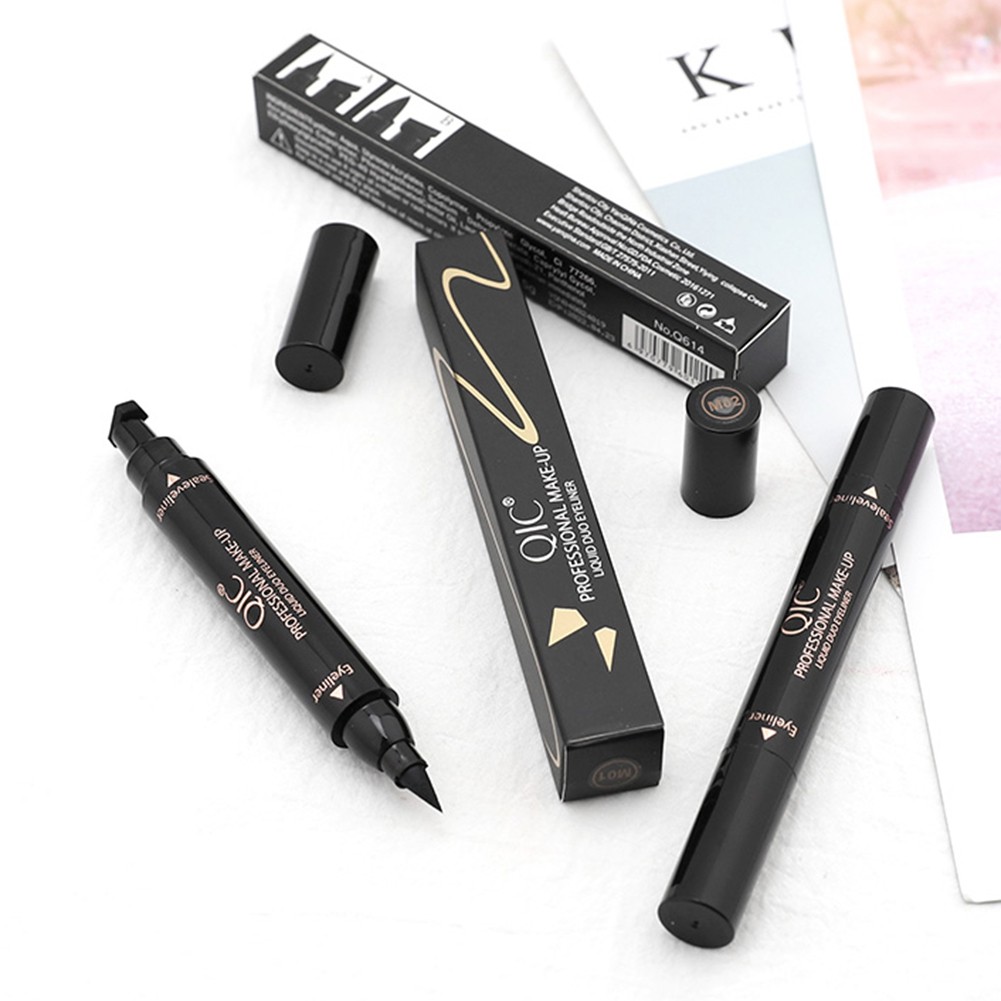 Bút kẻ mắt QIC dạng lỏng lâu trôi chống nước khô nhanh | BigBuy360 - bigbuy360.vn