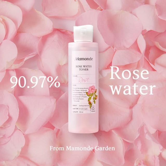 Nước Hoa Hồng Cung Cấp Độ Ẩm Mamonde Rose Water Toner – KM226