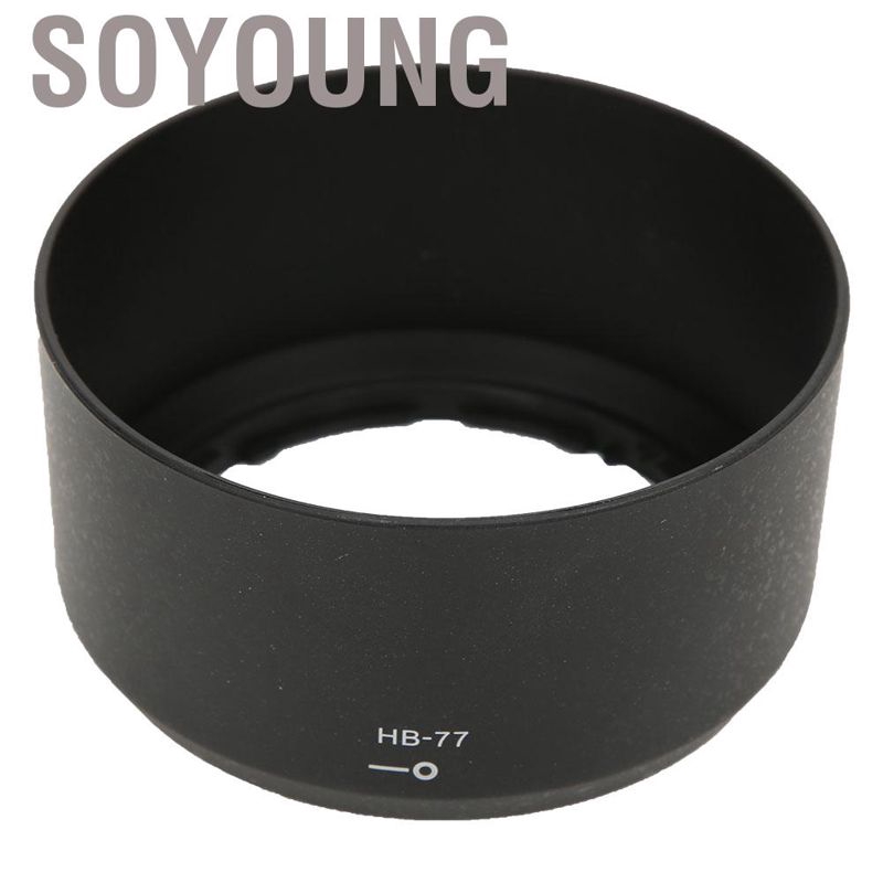 Loa Che Nắng Bằng Nhựa Hb-77 Cho Ống Kính Nikon Af-P Dx Nikor 70-300mm F/4.5-6.3G Ed Vr