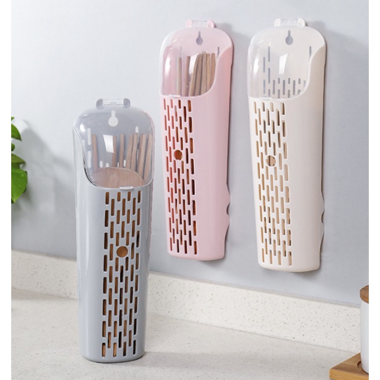 Ống cắm đũa dài dán tường tiện dụng (SP080896)